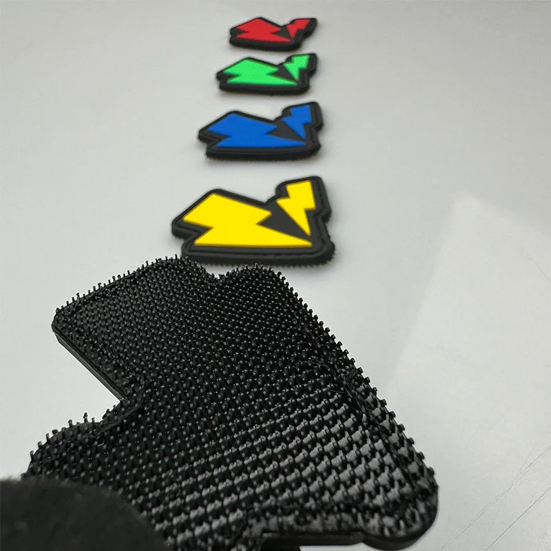Parche táctico PVC rayo con gancho para mochila y peto - imagen 3