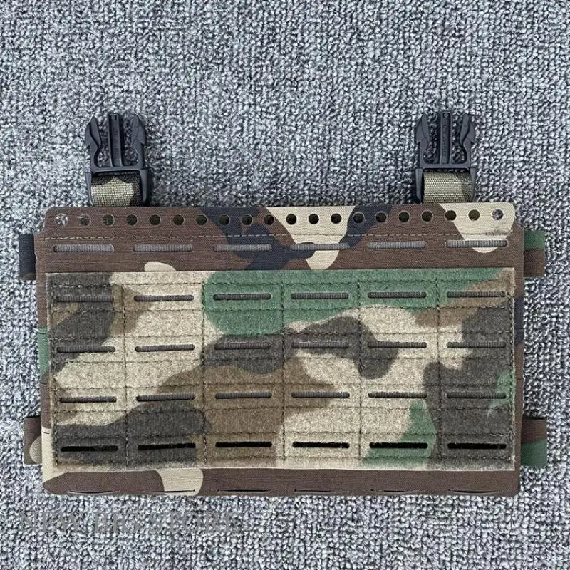 Bolsa táctica para aparejo de pecho Airsoft MK5, portador de placa, bolsa Molle de corte láser, conversión de expansión, bolsa colgante para el pecho SS - imagen 3
