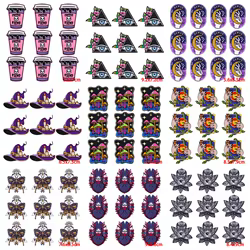 Parche bordado de seta mágica, parches para planchar para ropa, parche Fusible de costura DIY, 10 unidades por lote