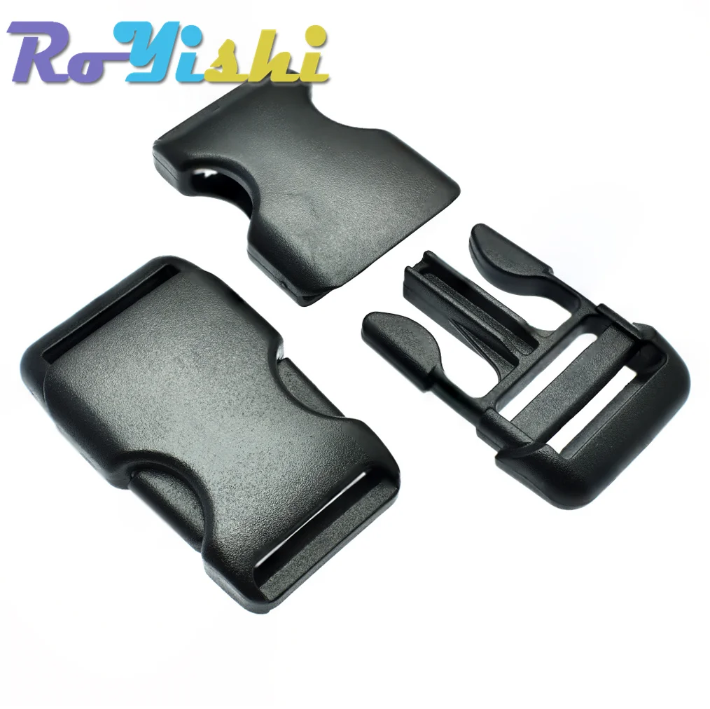 Correas de plástico con hebilla de Liberación lateral, correas ajustables para mochila táctica, 20mm, 25mm, 32mm, 38mm, 50mm - imagen 5