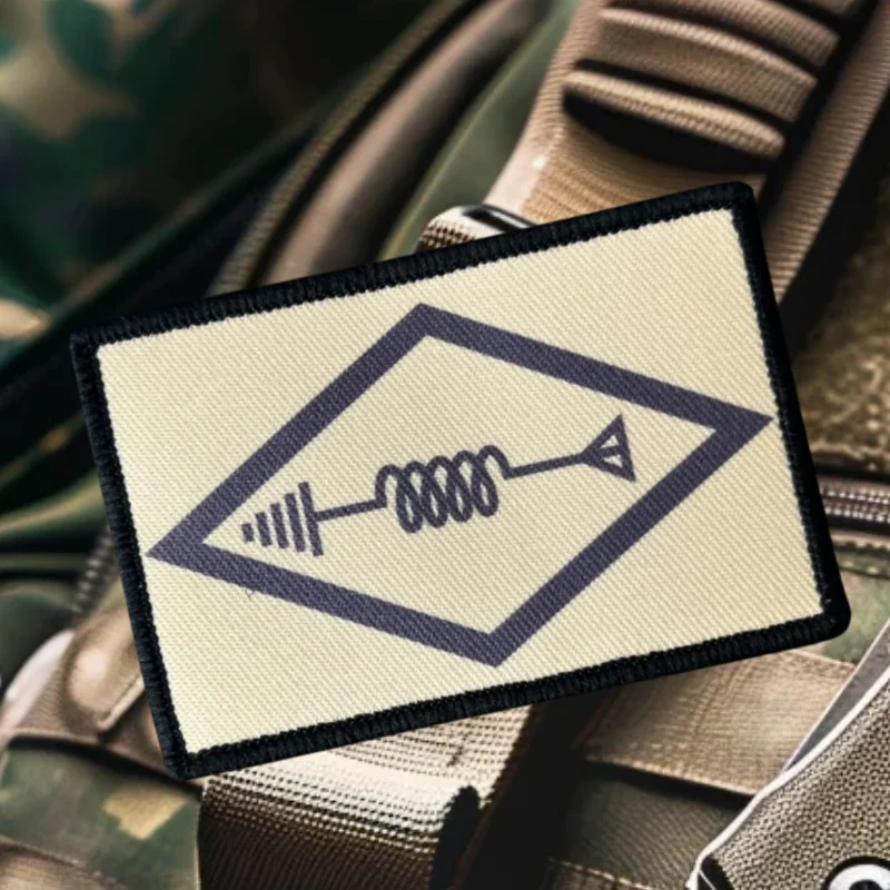 Parche de impresión de la industria de Radio aficionados, insignia de moral con gancho y bucle, parches de brazalete de calavera para ropa, mochila, pegatina decorativa - imagen 2