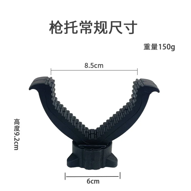 2024 Nuevo trípode portátil con soporte para yugo en V para descanso de tiro 180 °   Gire para trípode monopié, palo de caza, cabeza duradera para caza al aire libre - imagen 4