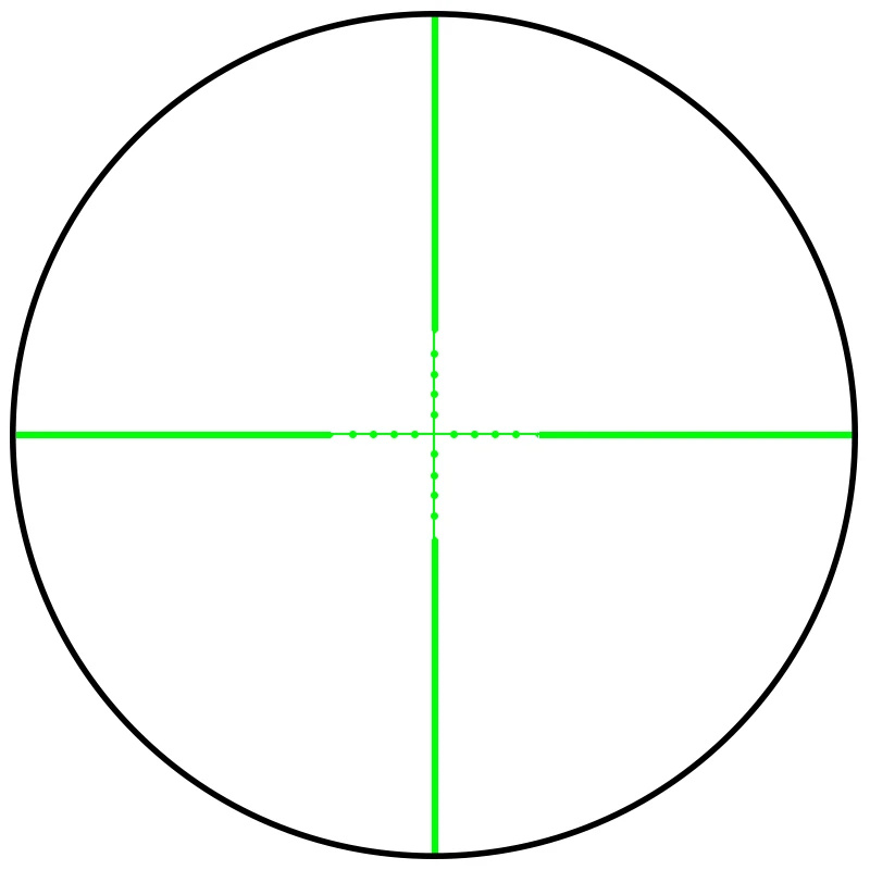Mira telescópica para Rifle de caza, visor óptico de reflejo de cola de milano de 20mm, para pistola de caza, Airsoft, francotirador, lupa de aire suave - imagen 2