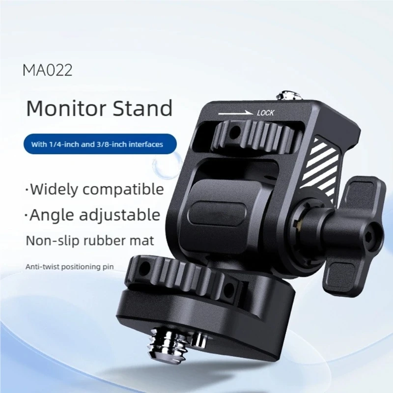 Cámara Metal para observar paréntesis, montaje tornillo 3/8 pies, inclinable modificable para fotografía K1KF - imagen 4