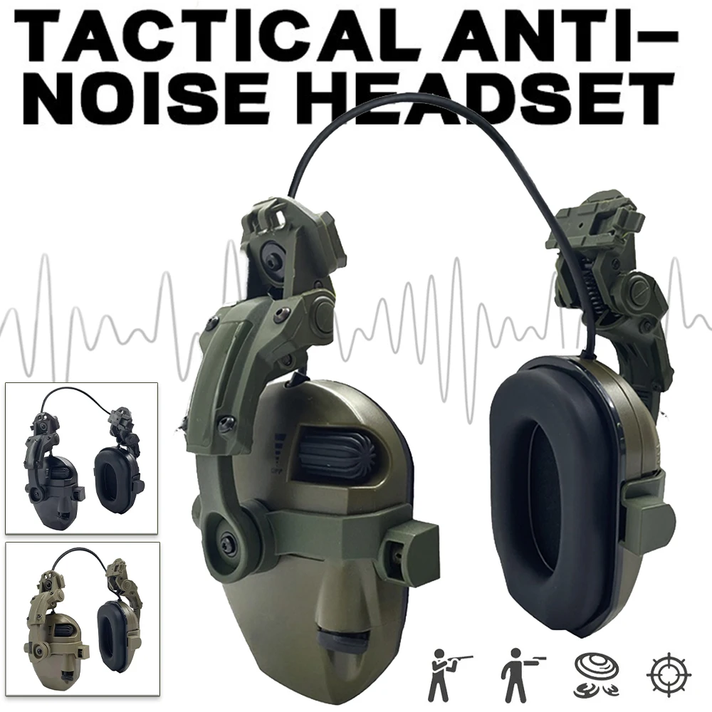 Tapones para los oídos antiruido, protectores tácticos para los oídos para caza, Protector para los oídos, protección auditiva insonorizada para disparar