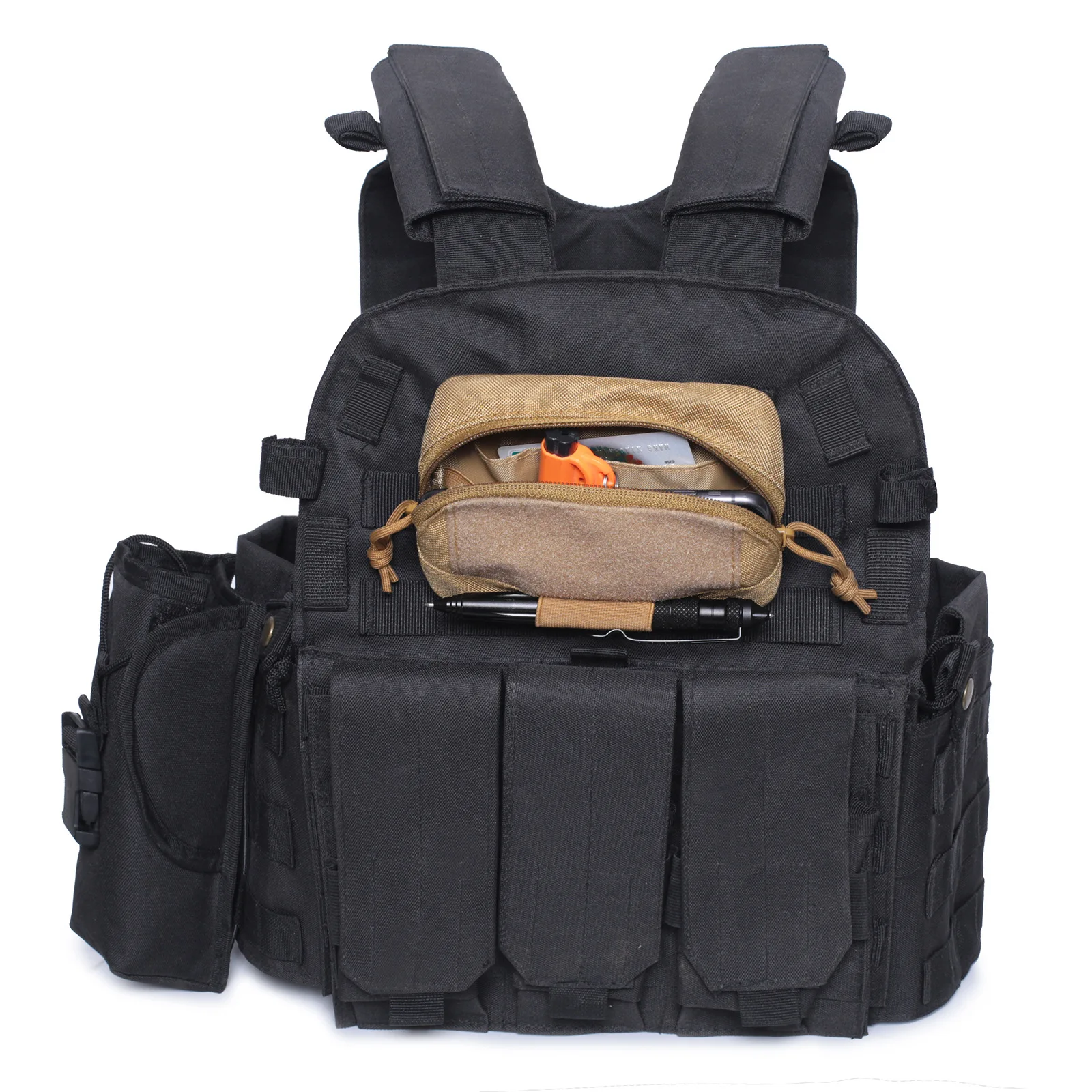 Bolsa de cintura militar MOLLE EDC para exteriores, chaleco Molle, accesorio táctico, bolsa médica de primeros auxilios, equipo de caza - imagen 2