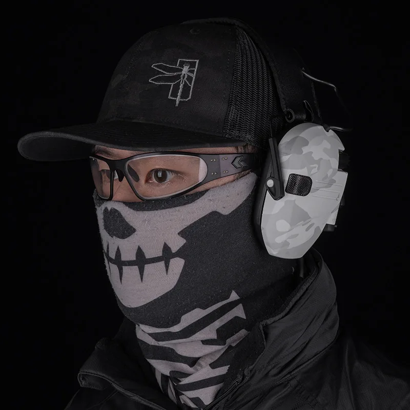 IPSC nuevo Anti-ruido táctico Anti ruido auricular Protector auditivo auriculares orejeras Airsoft Paintball nieve Camo MCAP - imagen 2