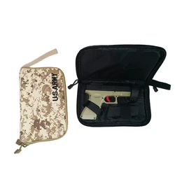 Bolsa de transporte de pistola oculta táctica, funda portátil para pistola, bolsa de transporte para pistola de caza, protección, accesorios para exteriores
