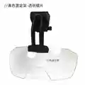 Black Clear Lens