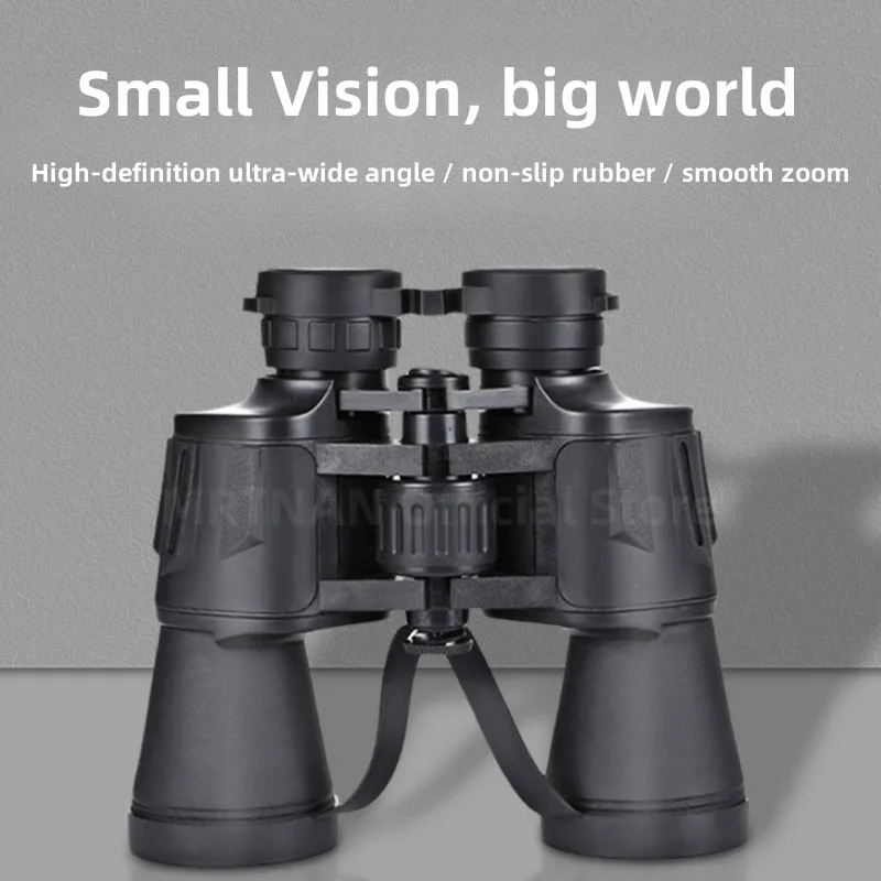 Potente telescopio 20X50 binoculares profesionales visión nocturna baja telescopio profesional de largo alcance para exteriores caza Camping - imagen 2