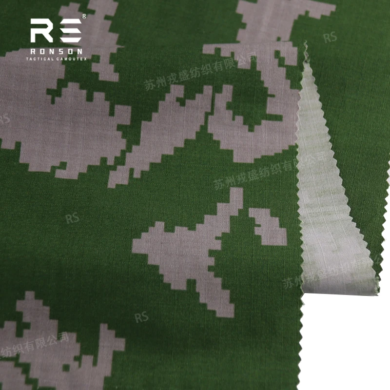 Nylon algodón a cuadros blanco/amarillo camuflaje transpirable resistente al desgaste DIY ropa táctica ropa de trabajo casco cubierta sombrero tela - imagen 5