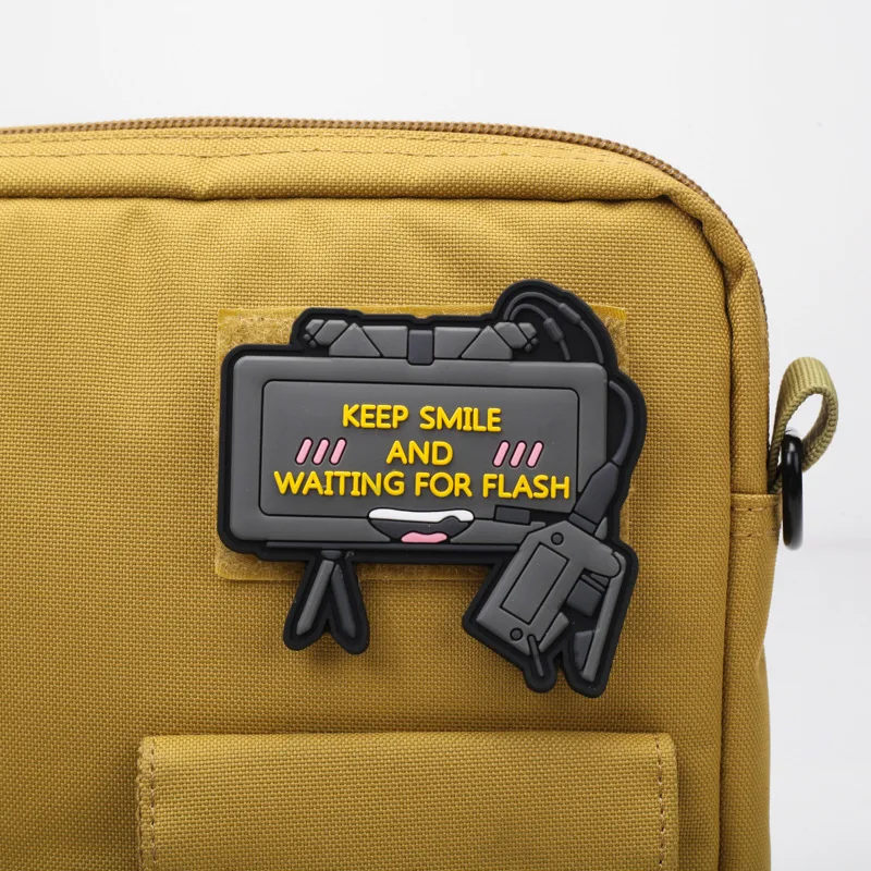 Accesorios para bolsas al aire libre, insignias de PVC 3D, brazaletes Soma Morale, parches SHG, lápices tácticos, parches para chaqueta de mochila DIY - imagen 4