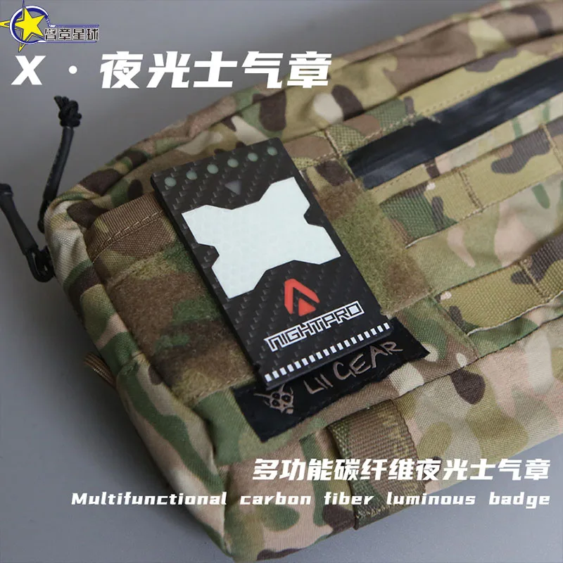 X brazalete luminoso palo mágico gancho de inyección película reflectante pegatinas de advertencia nocturna - imagen 3