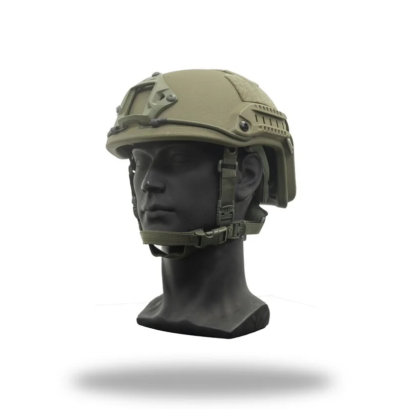 GA23 Casco balístico táctico nivel UHMWPE con suspensión Wendy