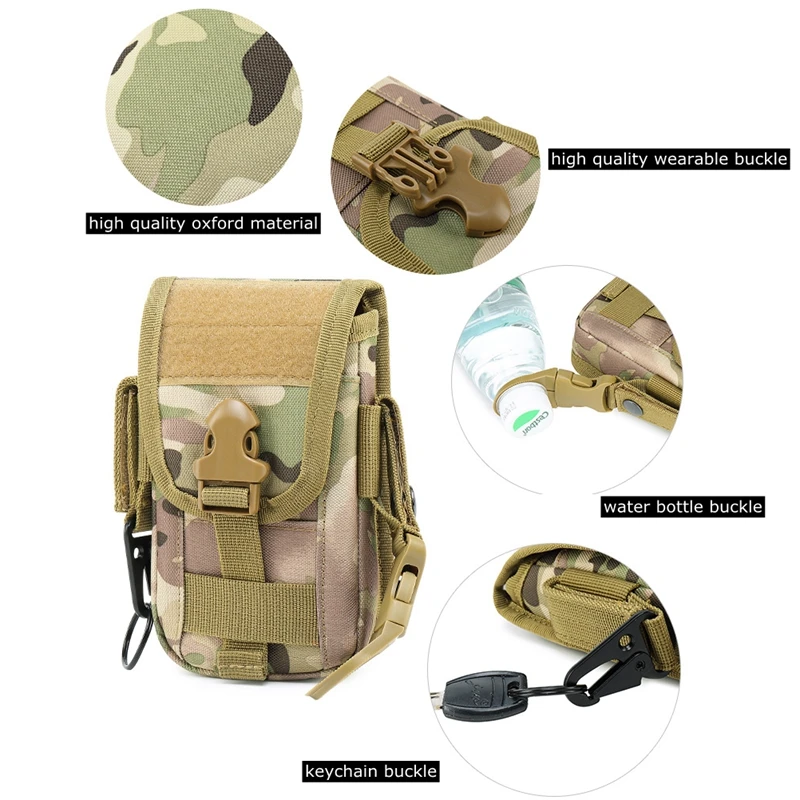 Bolsa táctica MOLLE multifunción para móvil y accesorios - imagen 2