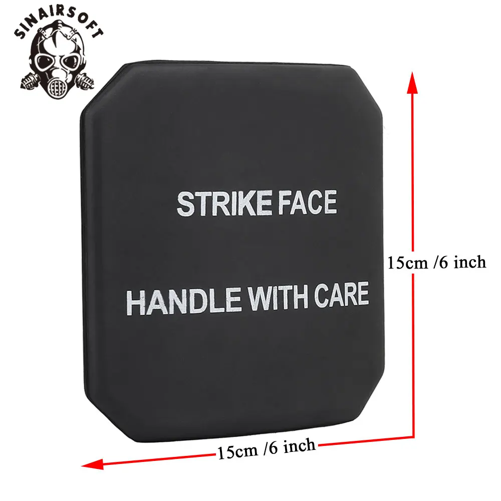 Placas de armadura táctica Airsoft, Almohadillas protectoras laterales para el cuerpo, chaleco táctico, inserto protector de espuma EVA, equipo de chaleco de caza - imagen 2