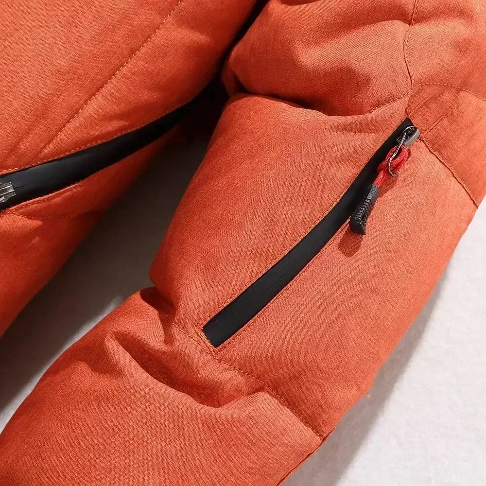 Chaqueta de plumón de ganso y pantalones tácticos para hombre, traje de pesca de invierno, cálido, esquí en nieve, escalada de montaña, ropa deportiva de caza - imagen 5