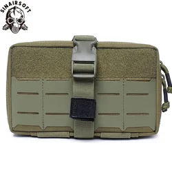 SINAIRSOFT-Chaleco táctico EMT, bolsa médica mejorada, mochila de utilidad Molle, bolsa de fijación, riñonera, uso de bolsas de caza, revista