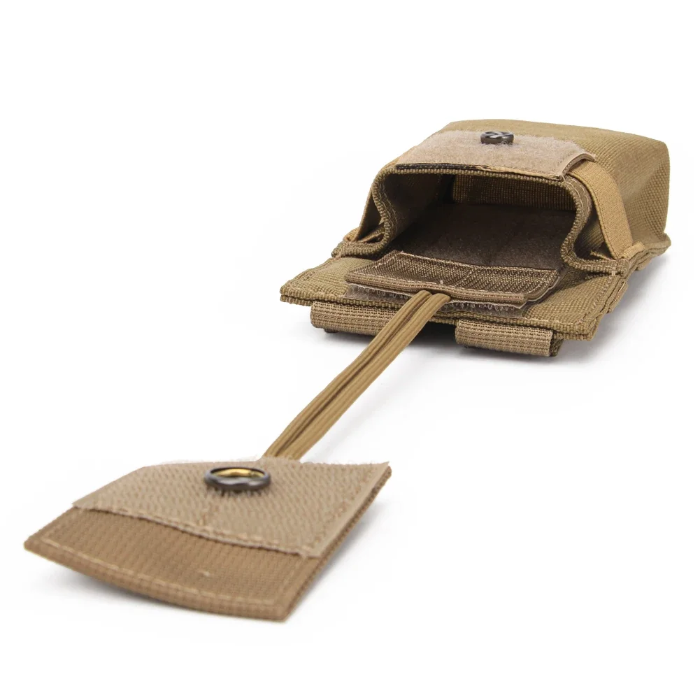 Bolsa táctica Molle portátil para Walkie, soporte para Talkie de caza, funda de nailon para Radio, cinturón de bolsillo, bolsa de herramientas de utilidad, accesorios - imagen 4