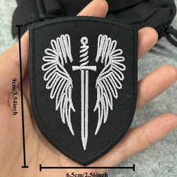 Parche táctico Morale Arcángel Michael – Velcro para equipamiento