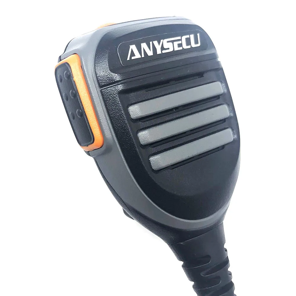 Anysec- altavoz de hombro Baofeng impermeable PTT, K-SM10 de micrófono para TYT Baofeng, intercomunicador, UV-K5, UV-82 Pro, radio de 2 vías - imagen 4