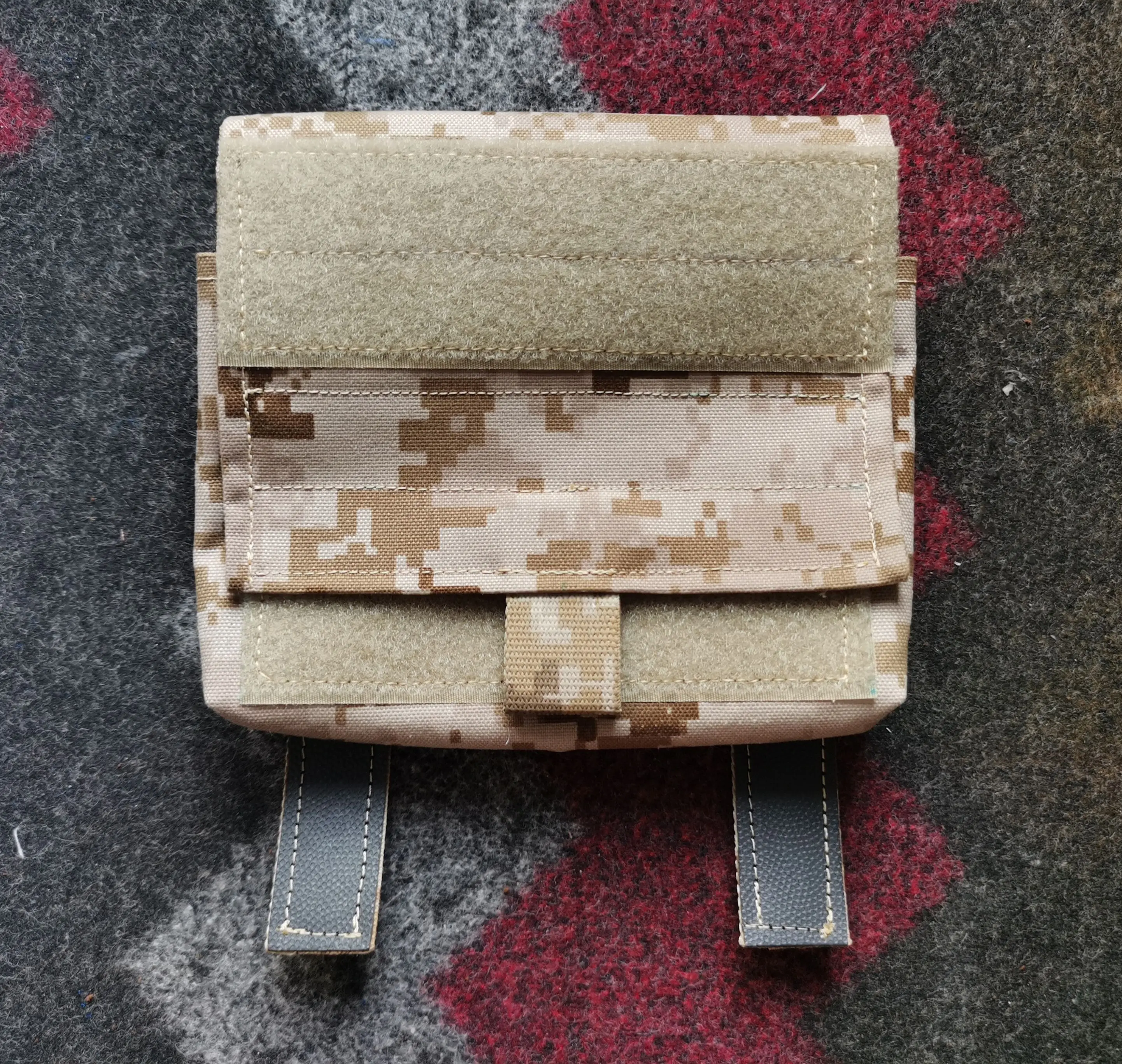 Bolsa táctica para colgar en el pecho, bolsa de humo de color AOR1, bolsa de accesorios tácticos MOLLE de nailon 500d, bolsa varios - imagen 5