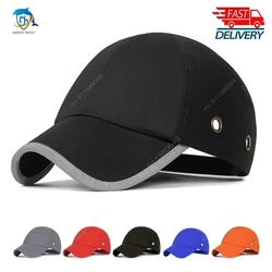 Casco protector de seguridad para el trabajo, gorra de béisbol dura para tienda de fábrica, protección para la cabeza
