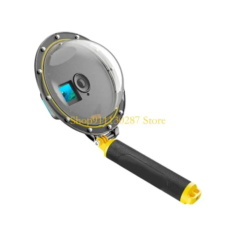 Puerto imagen subacuática J1HC para cámaras Action5/4/3, diseño liberación rápida, carcasa antipresión con cuerda - imagen 4