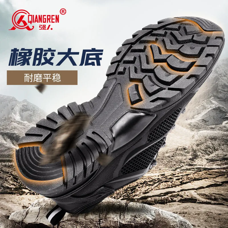 Zapatos de senderismo transpirables para hombre, zapatos de escalada para deportes al aire libre, zapatos de Trekking ligeros, botas de turismo, zapatos para caminar, zapatillas informales - imagen 5