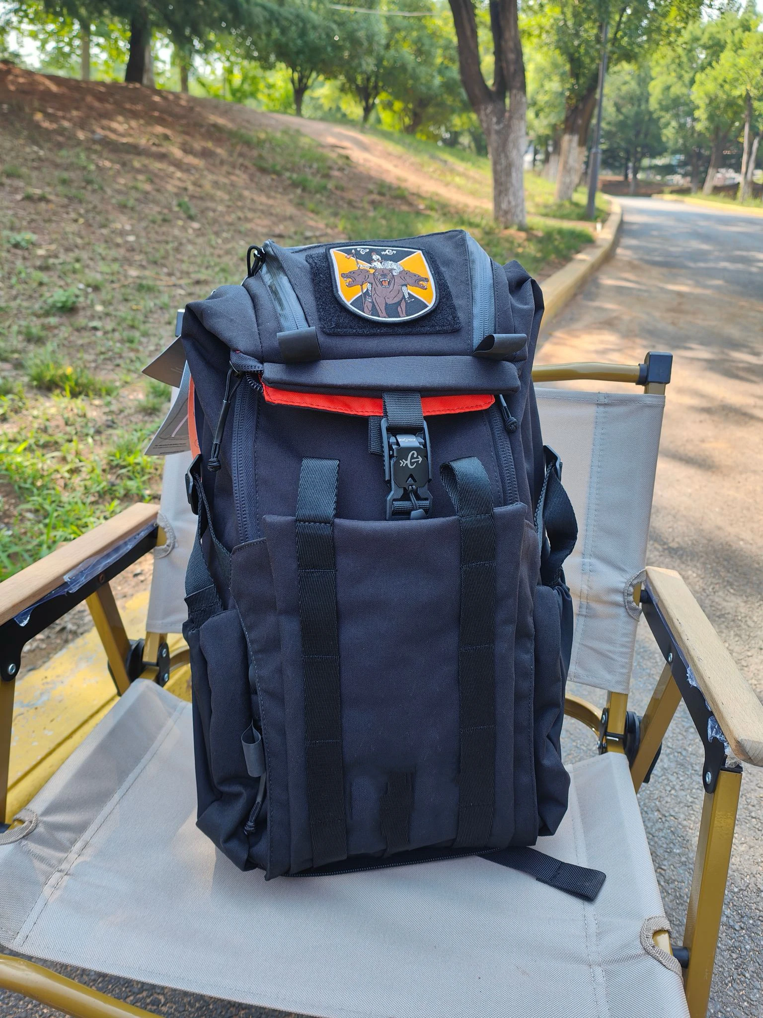 Mochila táctica para senderismo montañismo Camping 16L impermeable resistente al desgaste desplazamientos turismo bolsa de gran capacidad