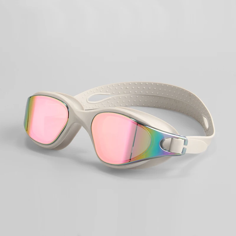 JSJM-Gafas de natación profesionales para adultos, lentes de natación HD antivaho, ajustables, de silicona, Anti-UV, Unisex, nuevas - imagen 5