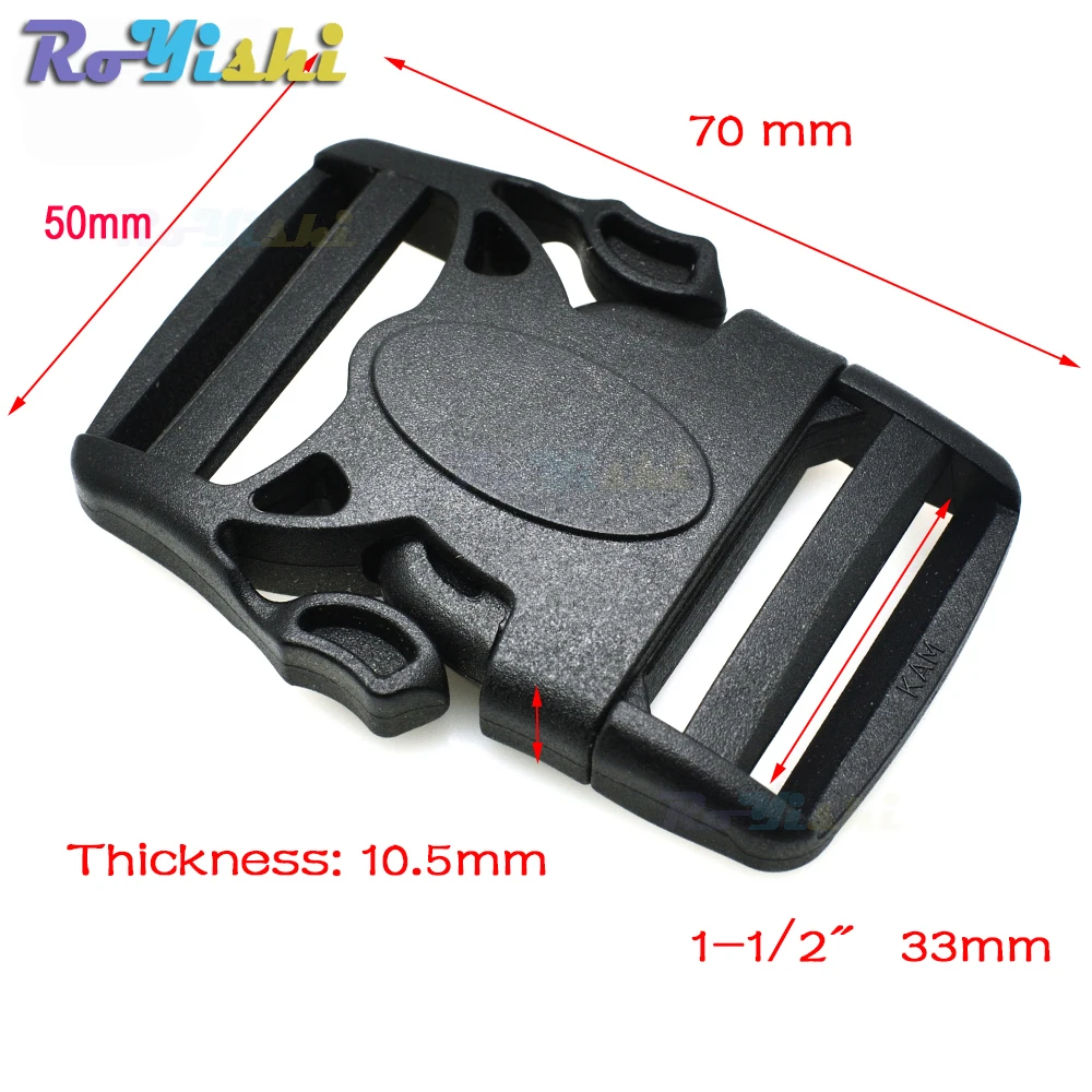 Hebillas de plástico en forma de langosta para mochila, correas, tamaño 20mm, 26mm, 33mm - imagen 5