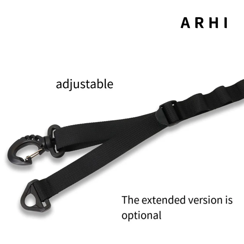 ARHI-Correa de nailon multifuncional para exteriores, accesorio táctico, se puede utilizar como cuerda de mango para ahorrar esfuerzo - imagen 3