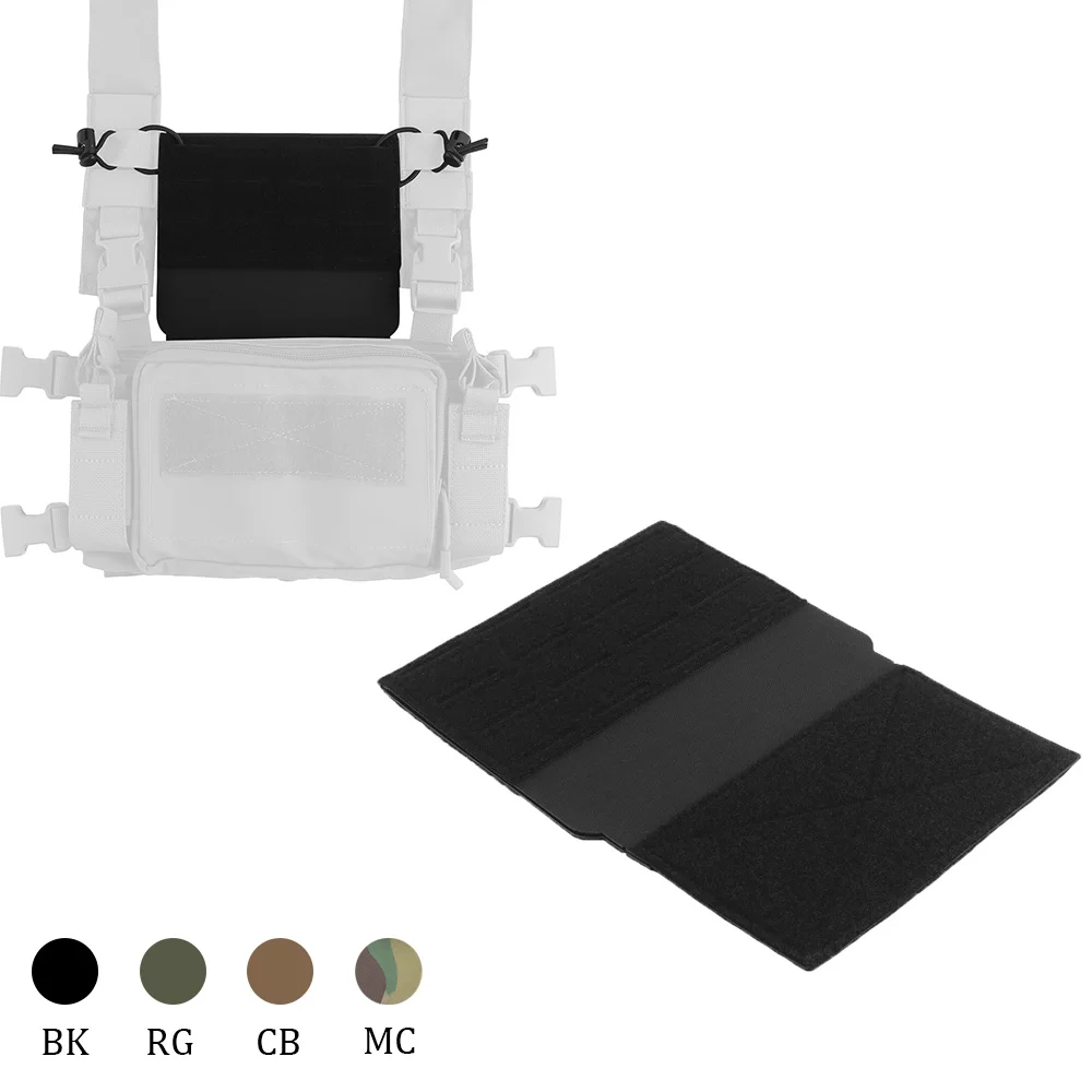 La expansión del pecho colgante del pecho de caza aumenta la capacidad de carga accesorios del panel frontal cortada con láser MOLLE