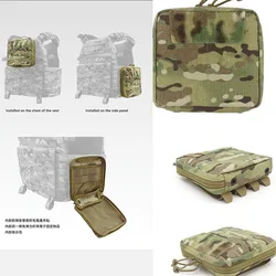 Chaleco táctico MOLLE modular con pechera y cinturón