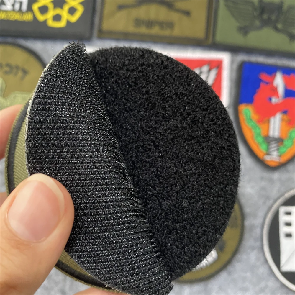 Parche táctico de la bandera de las fuerzas del ejército de Israel para ropa, insignia de moral bordada con gancho y bucle, paramédico, Israel, pegatina para mochila al aire libre - imagen 3