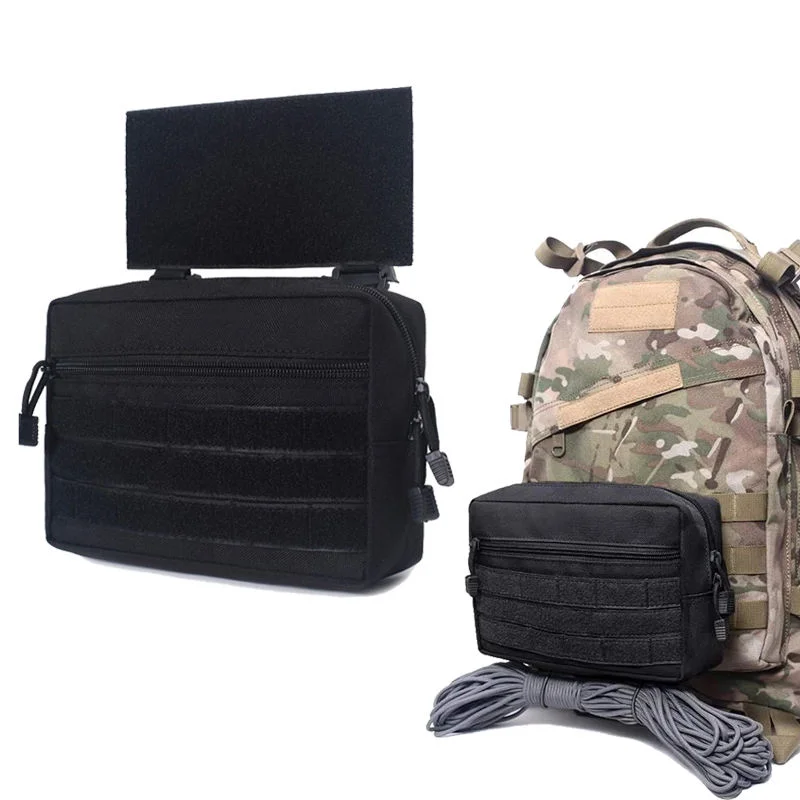 Bolsa táctica ligera D3 para aparejo de pecho, chaleco Molle de nailon, bolsa frontal, funda, bolsa para revistas, arnés de Radio para exteriores - imagen 5