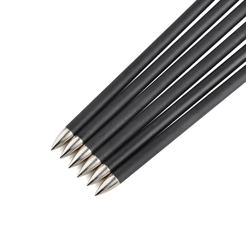 6/12 Uds columna vertebral 1000 flecha de carbono mezclado 32 pulgadas ID 4,2mm 2 pulgadas paletas 62Gr puntos arco compuesto recurvo tiro con arco caza - imagen 4