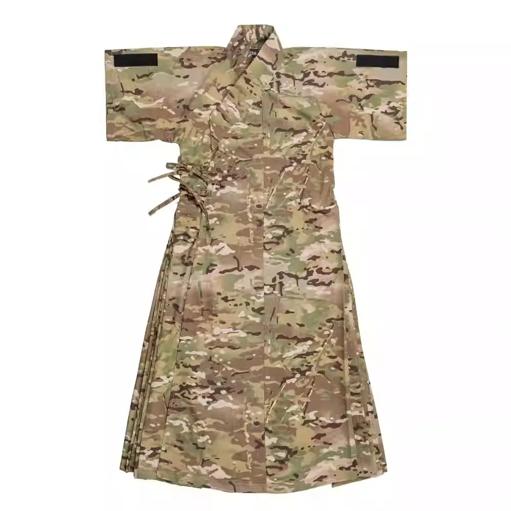 BACRAFT TRN Falda blindada táctica abrigo largo clásico para hombres y mujeres caza al aire libre pistola de aire tiro CS juego de guerra rompevientos - imagen 2