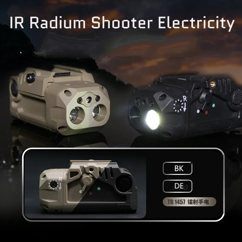 Linterna láser LED IR colgante táctica, disparador de Radium IR, campo de electricidad, luz de supervivencia, lámpara de primeros auxilios, luz de emergencia - imagen 4