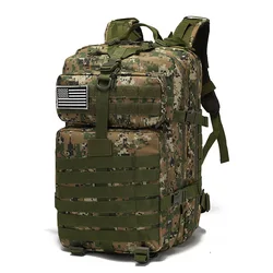 25L/50L 1000D Nylon impermeable Trekking pesca caza bolsa mochila mochilas al aire libre deportes tácticos Camping senderismo