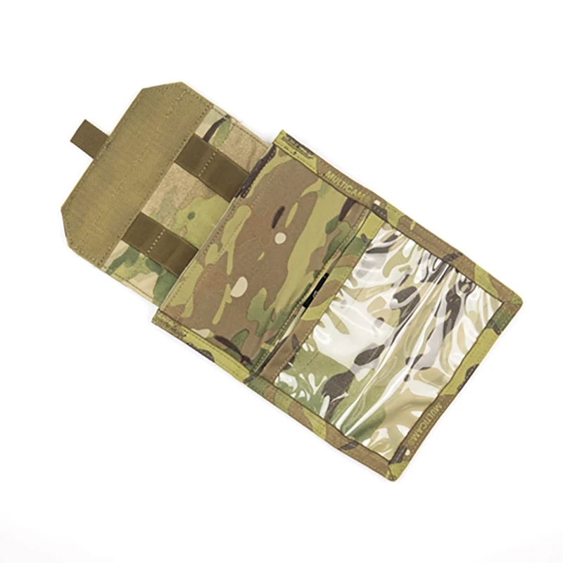 Bolsa de administrador plegable Molle, bolsa frontal de almacenamiento para chaleco táctico, aparejo de pecho - imagen 2