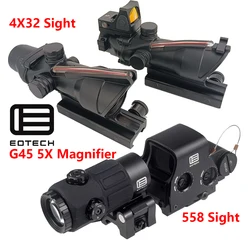 EOTech G33 G43 G45 3X 5X Mira telescópica con colimador 558 holográfico