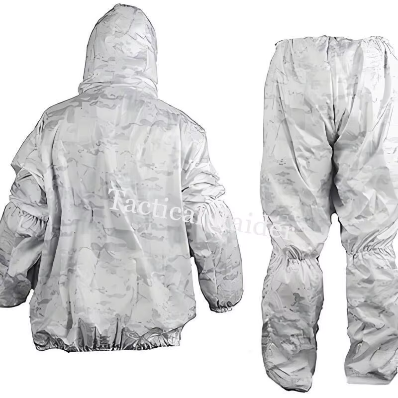 Mono militar ruso invierno camuflaje nieve táctico