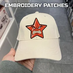 Angry Anime Star parche de PVC 3D chaleco táctico gancho y bucle sombrero insignia de moral mochila pegatinas decorativas brazalete parches para ropa