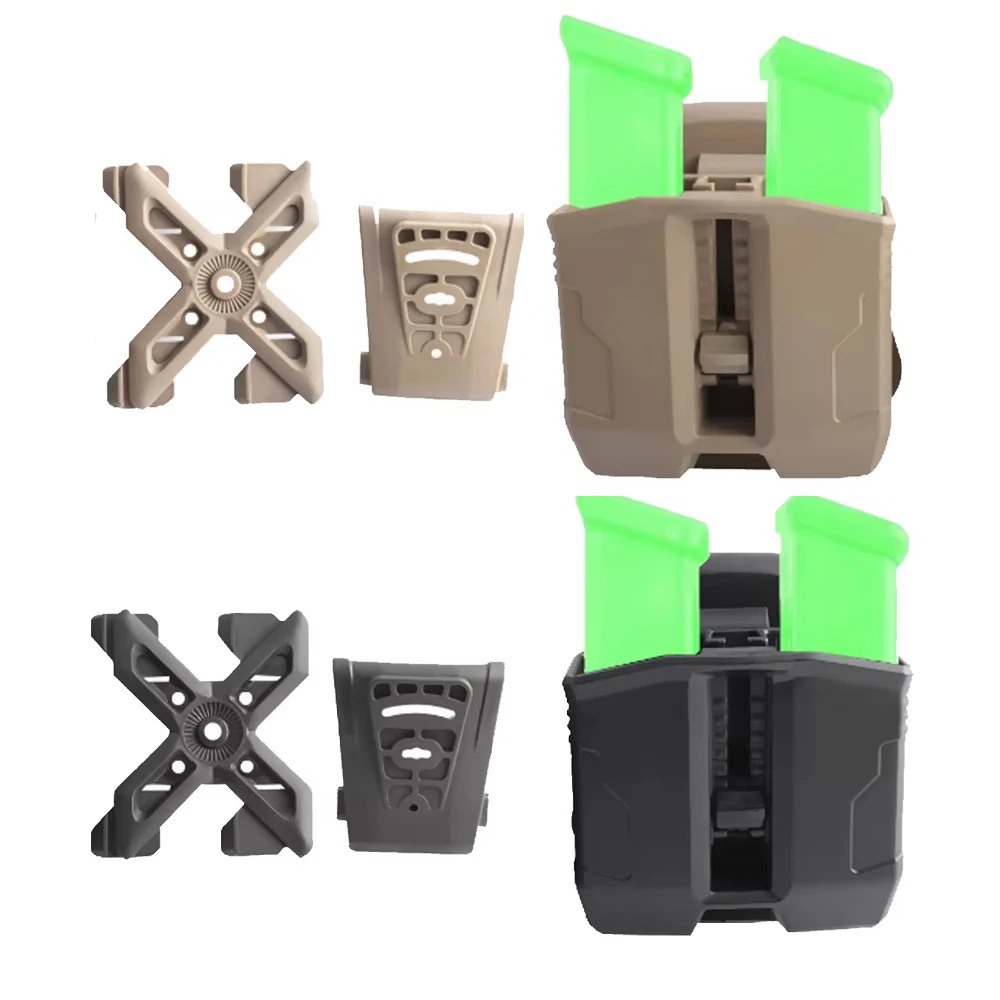 Se adapta a Glock 17/19 PG-9 bolsa para revistas táctica Mag Carrier conveniente y rápida