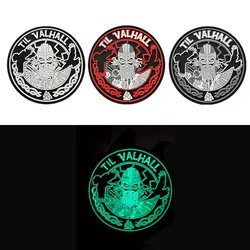 Parche táctico PVC 3D vikingo para chaqueta, brazalete o mochila