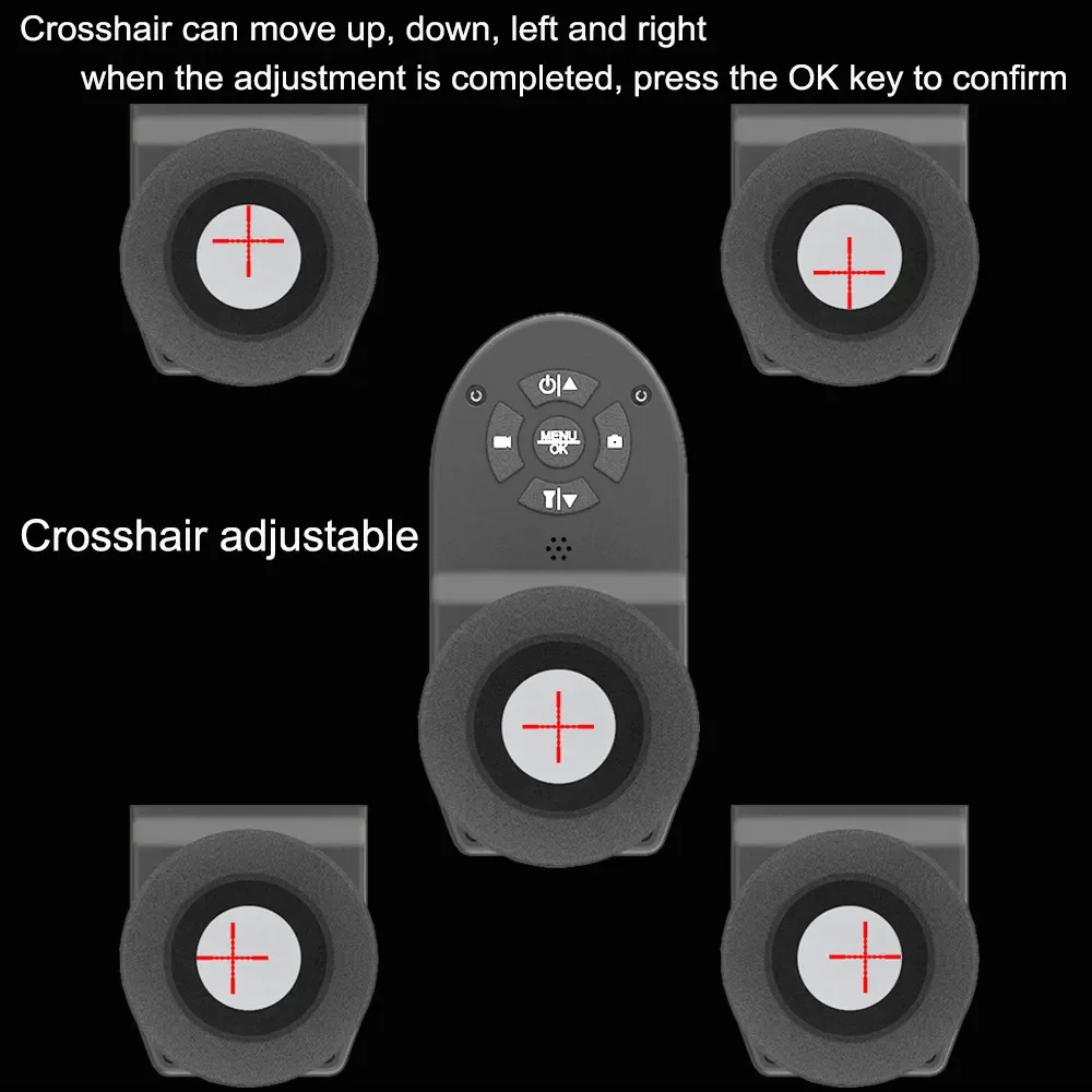 Telescopio de visión nocturna M4A, cámara de caza HD de 1080p, monoculares con Zoom 4X, videocámara de alcance trasero, accesorio adicional con 850nm incorporado - imagen 3