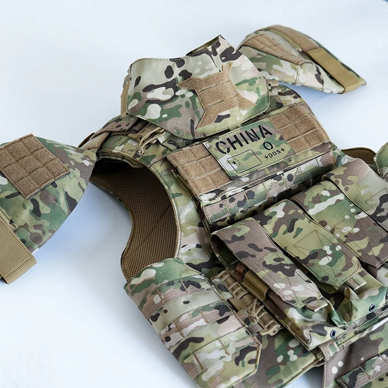 Chaleco táctico Mc Heavy Armor, chaleco de protección completa, versión cuádruple Webbed, chaleco táctico multifuncional - imagen 2