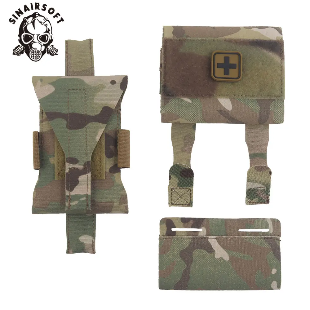 Kit de microtrauma, chaleco táctico de caza, accesorios, botiquín de primeros auxilios TKN, hamaca de torniquete IFAK EDC MOLLE, riñonera - imagen 5